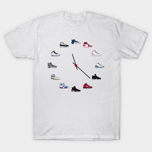 Jordan Sneaker Clock T-Shirt